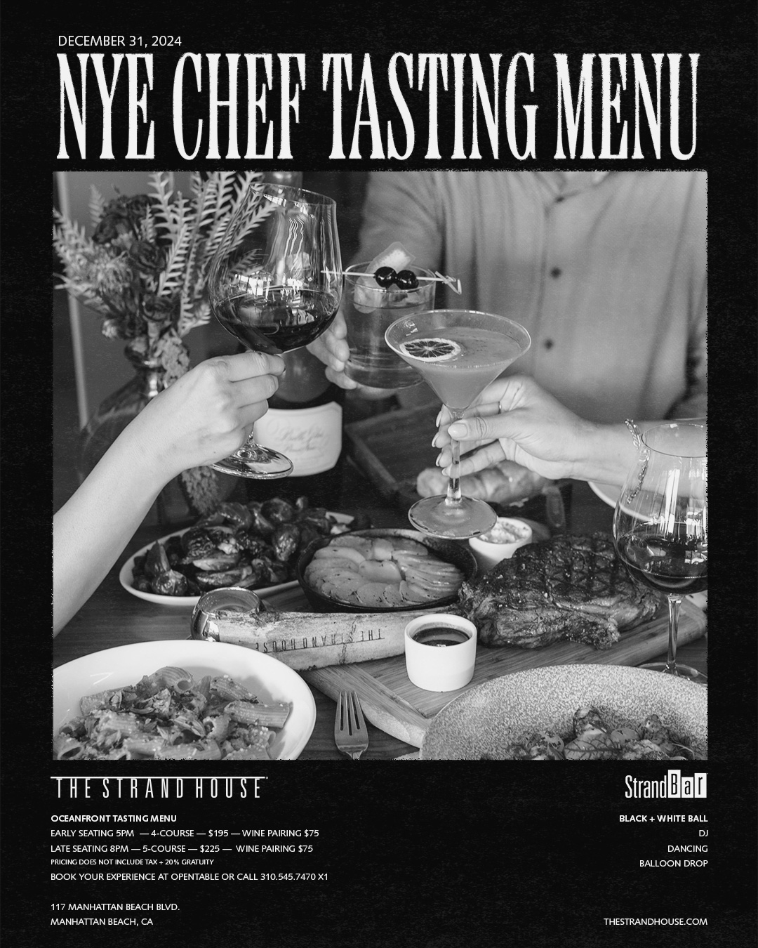 new year’s eve event promotional poster